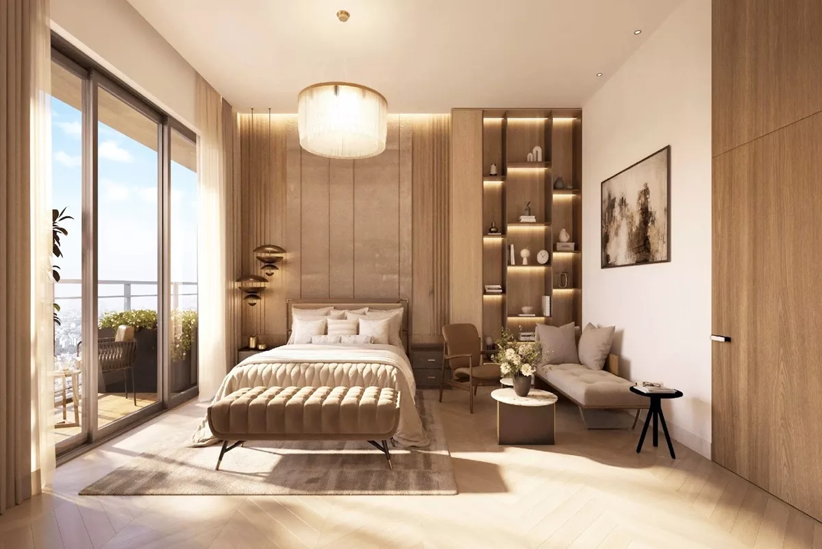 Birla Arika landscaped green area with elevated walkway and resort-style surroundings